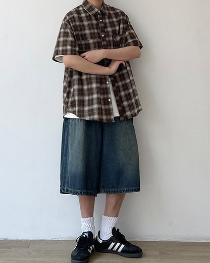 Classic Check Relaxed Shirt N0755