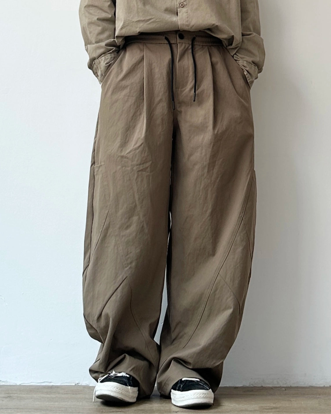 Retro Wide-Leg Casual Pants N0881