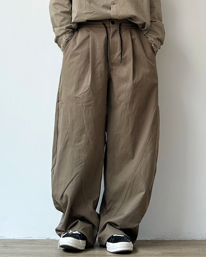 Retro Wide-Leg Casual Pants N0881