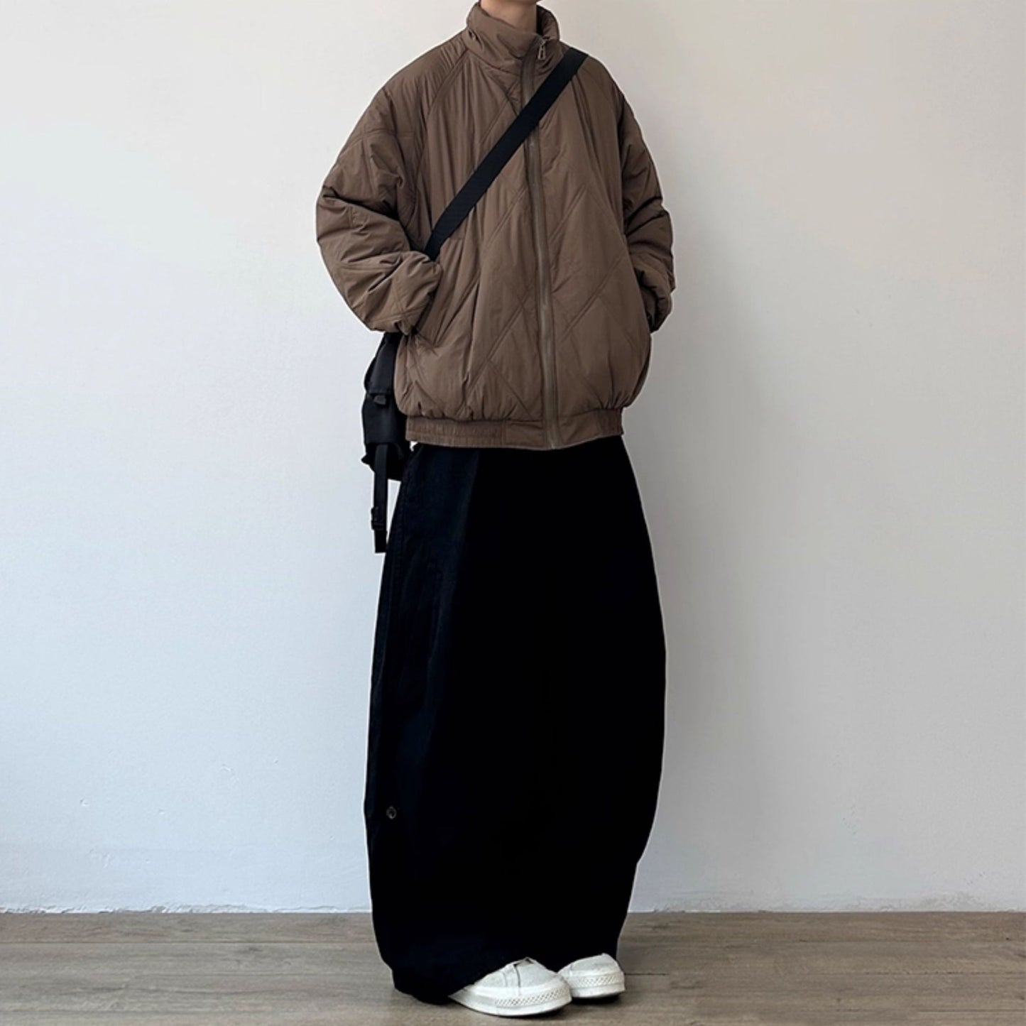 【OUTLET/即納】Soft Matte Quilting Jacket N0969