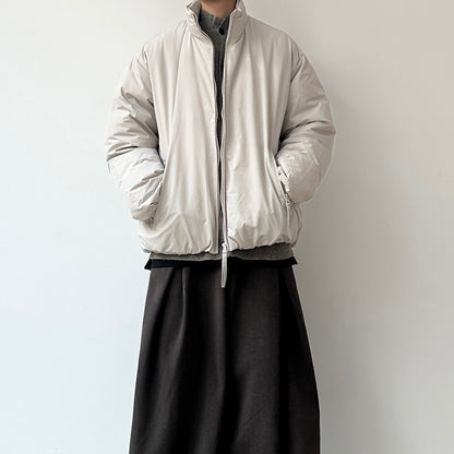 Volume Silhouette Stand Collar Jacket N0973