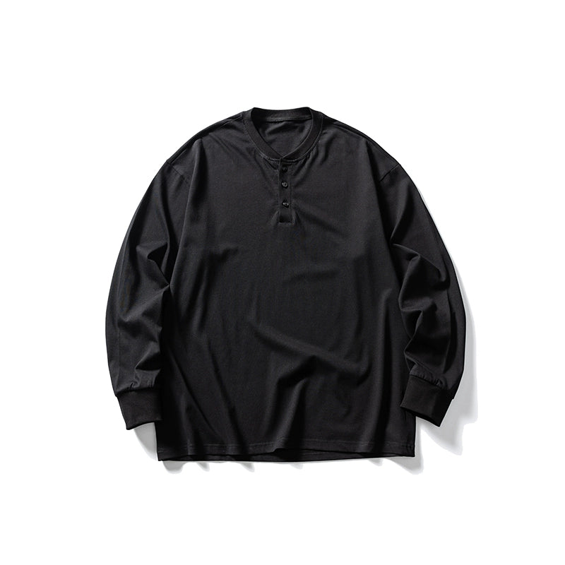 Loose Casual Long-sleeved T-shirt N0556