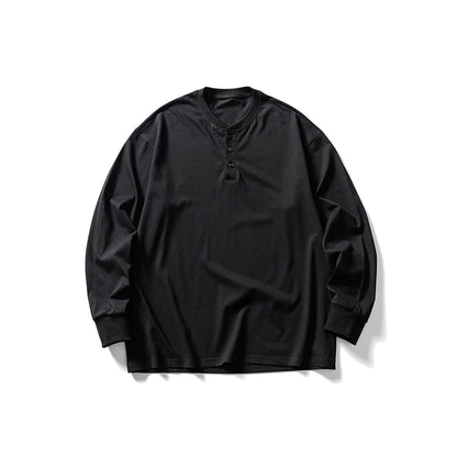 Loose Casual Long-sleeved T-shirt N0556