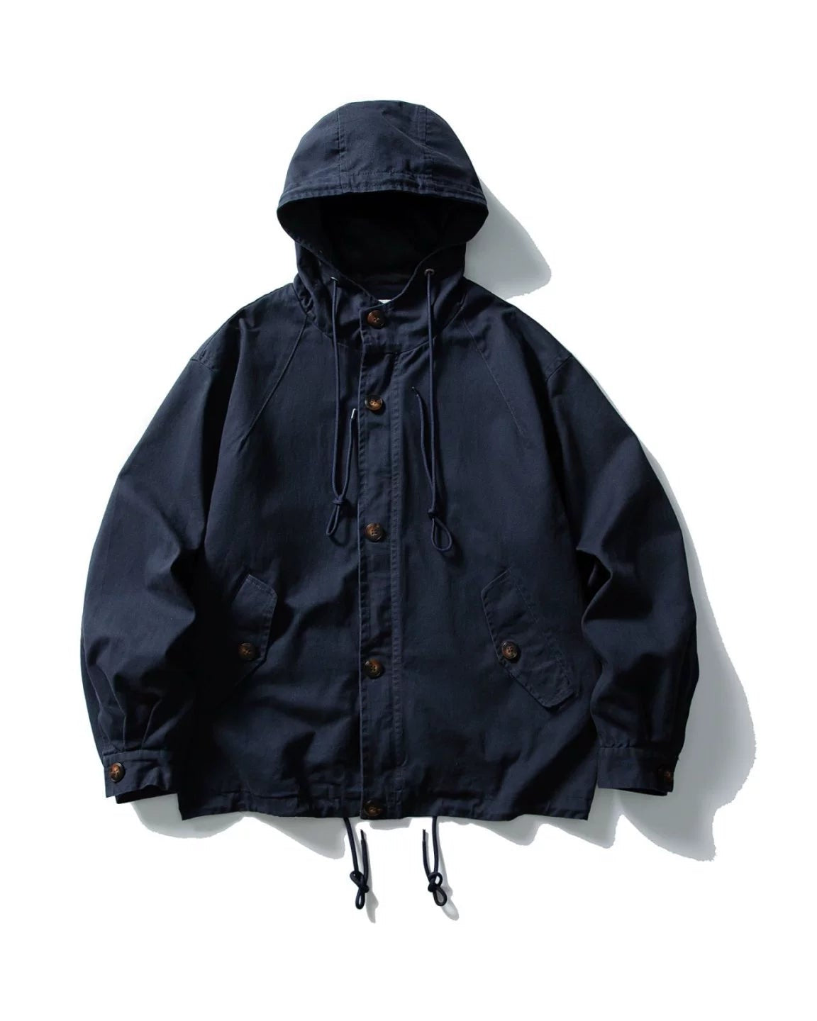 Retro Workwear Hooded Jacket  N0857