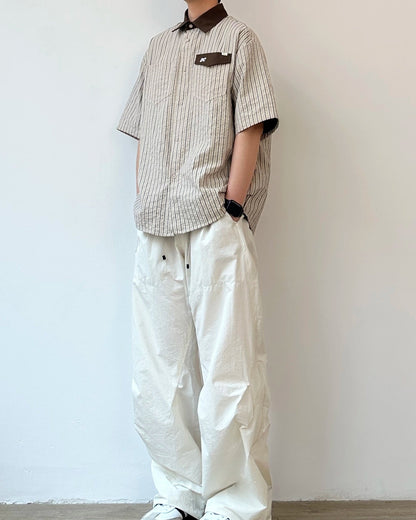 Retro Stripe Couple Shirt N0807