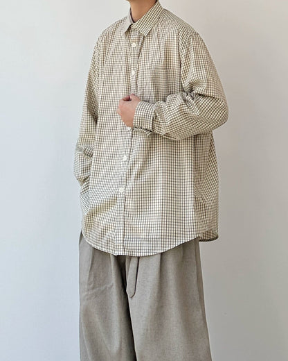 Plaid Casual Shirt Jacket N0891