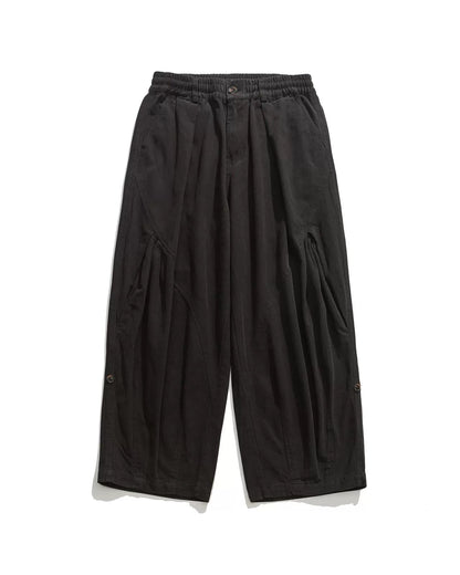 Drape Form Wide Pants N0682