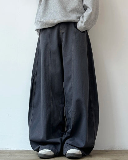 Wide-Legged Casual Jeans N0870