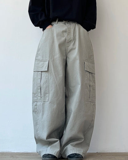 Wide Silhouette Cargo Pants N0904