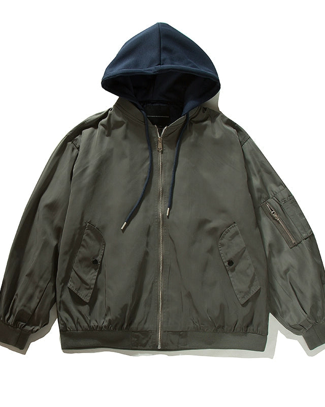 Military Loose Hoodie Jacket N0922