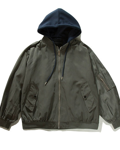 Military Loose Hoodie Jacket N0922