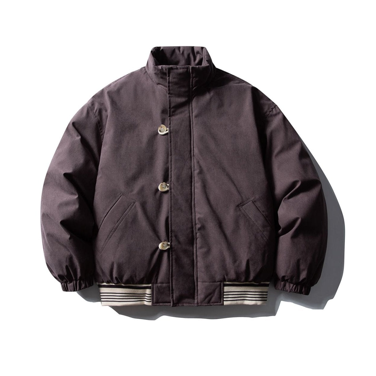 Volume Silhouette Stand Collar Outer N0978