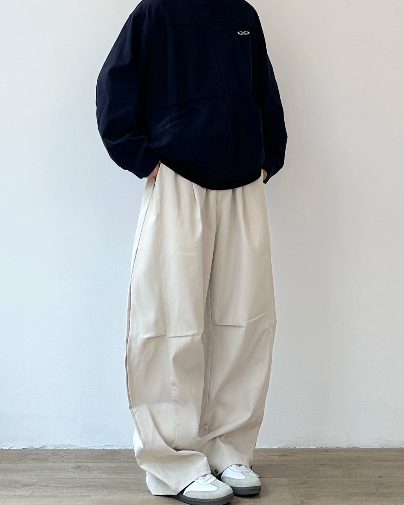 Retro Casual Wide-Leg Pants N0892