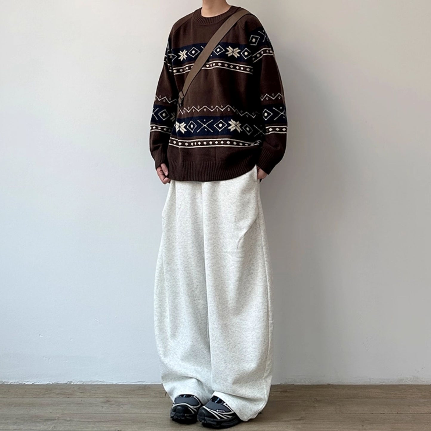 Nordic Line Knit Sweater N0982