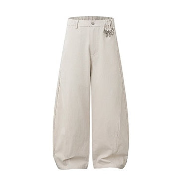 Balloon Silhouette Wide Pants N1074