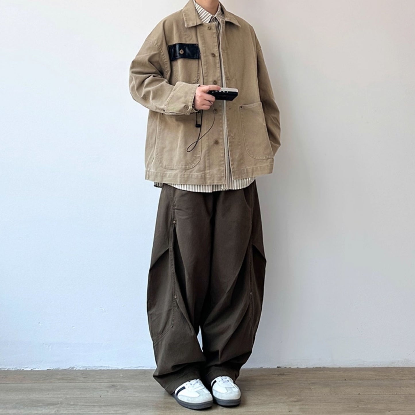 Volume Silhouette Cargo Pants N0948