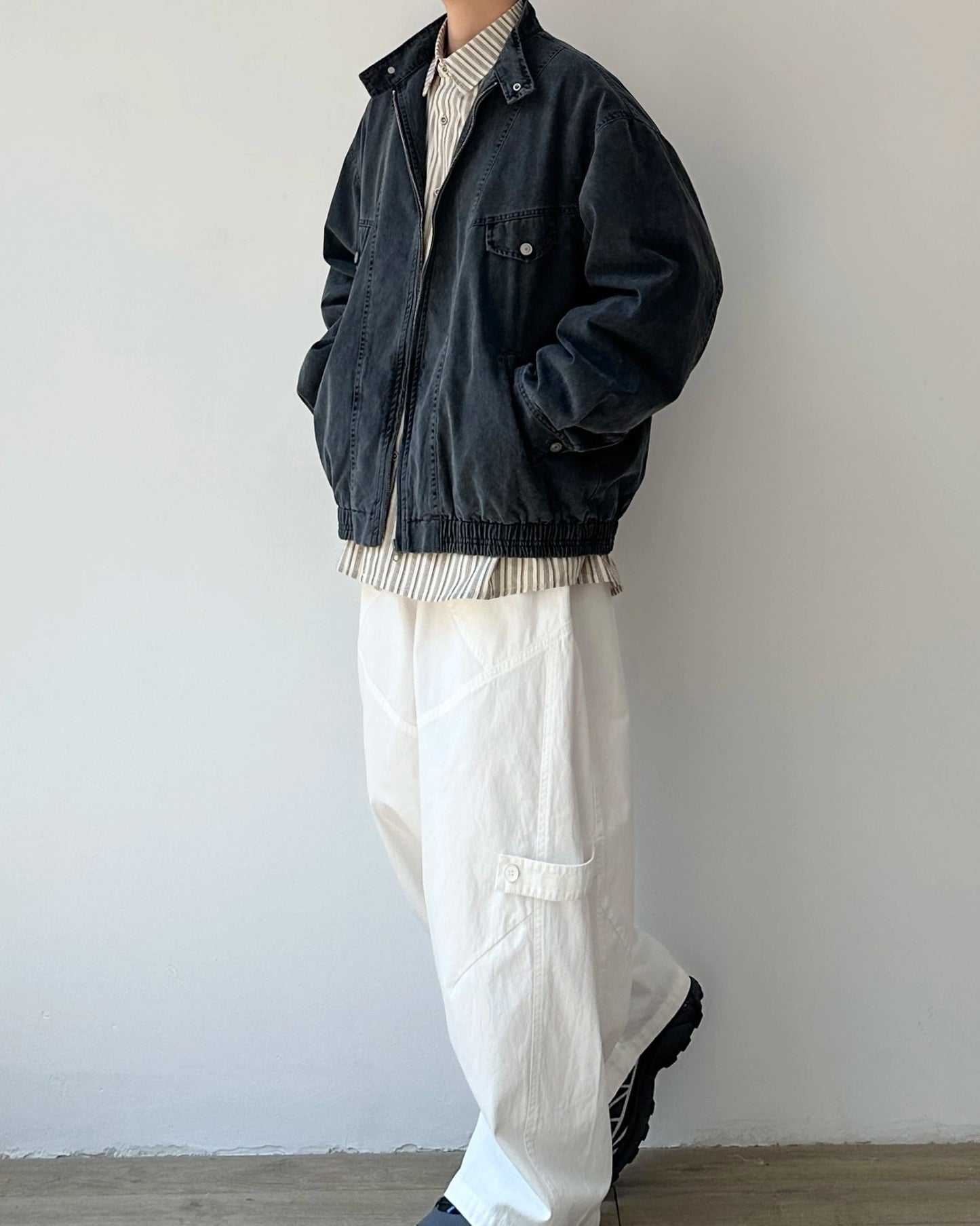 Retro Casual Work Jacket N0876