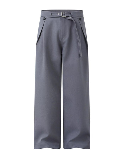 Wide Silhouette Tuck Pants N0896