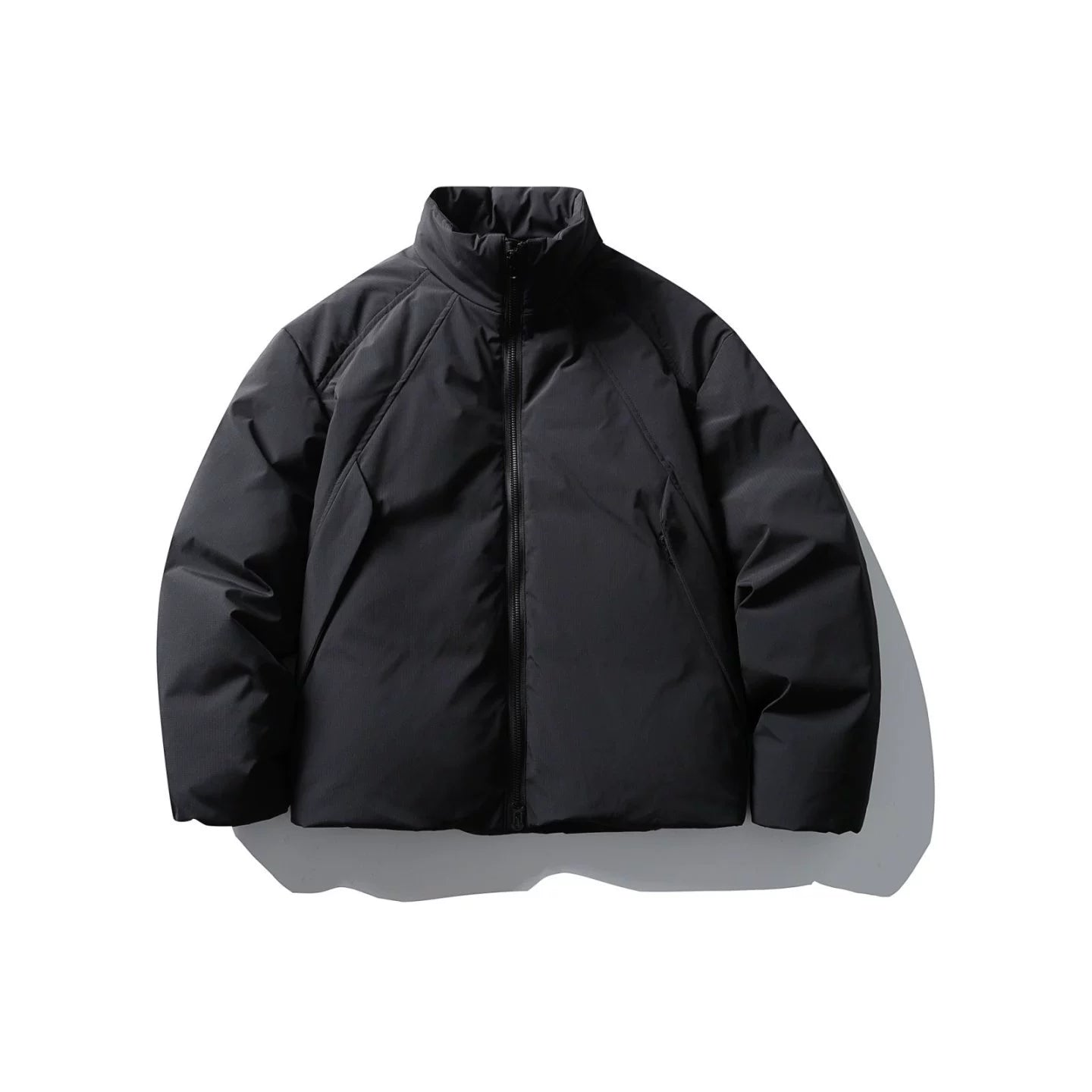 Volume Silhouette Stand Collar Jacket N0957