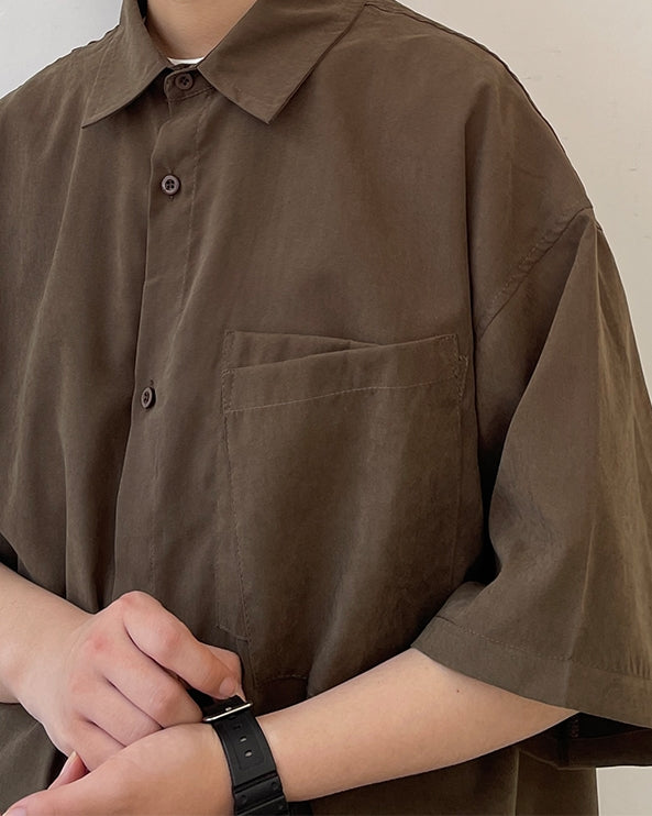 Natural Tone Relaxed Shirt N0743