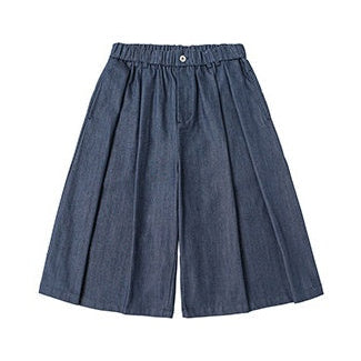 Wide Silhouette Tuck Short Pants N1088