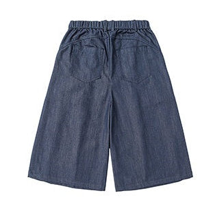 Wide Silhouette Tuck Short Pants N1088