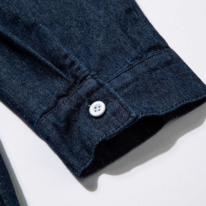 Dark Denim Oversized Shirt N0951