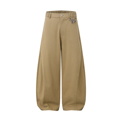 Balloon Silhouette Wide Pants N1074