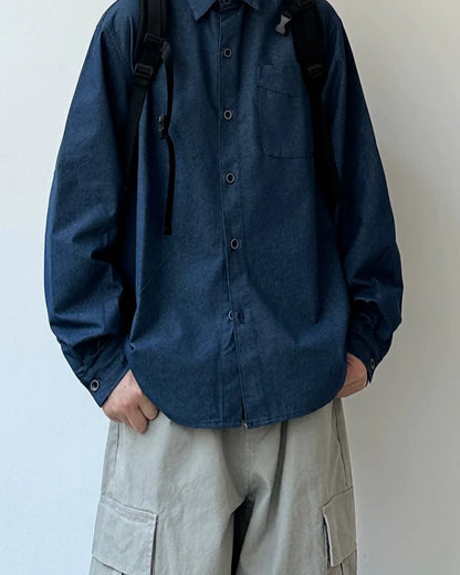 【OUTLET/即納】Relaxed Silhouette Basic Shirt N0908