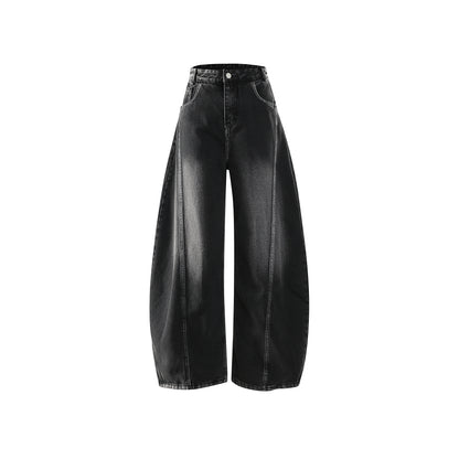 Volume Line Wide Denim Pants N0970