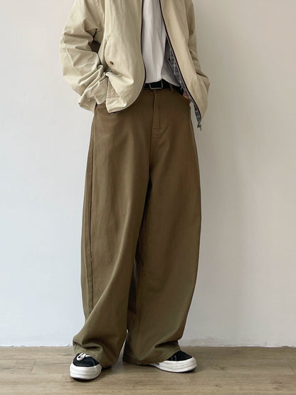 Unisex Retro Casual Straight Pants N0610
