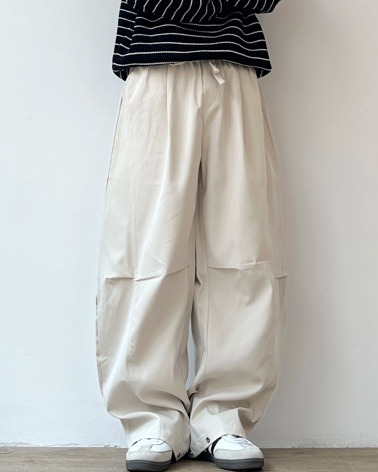 Retro Casual Wide-Leg Pants N0892