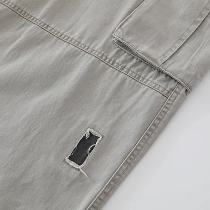 Vintage Damage Wide Cargo Pants N0949