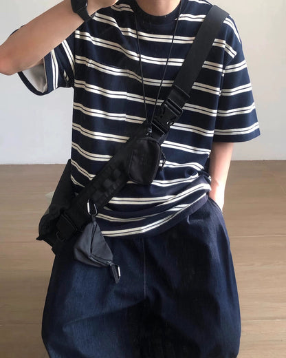 Stripe Oversized Tee N0829