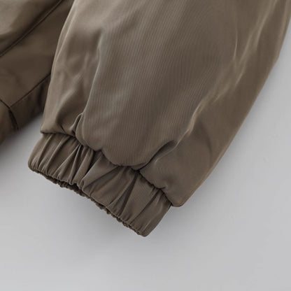 Volume Silhouette Stand Collar Jacket N0962