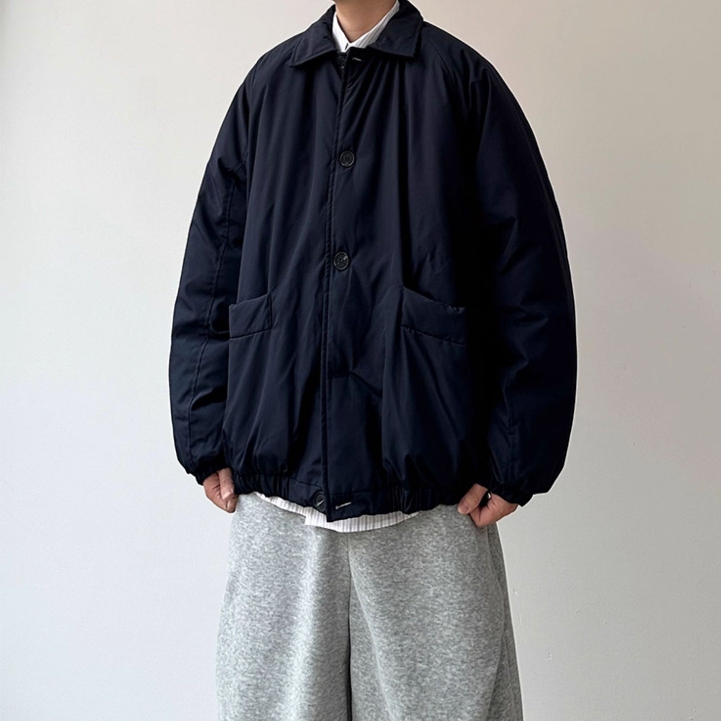 Volume Silhouette Light Outer Jacket N0972