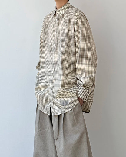 Plaid Casual Shirt Jacket N0891