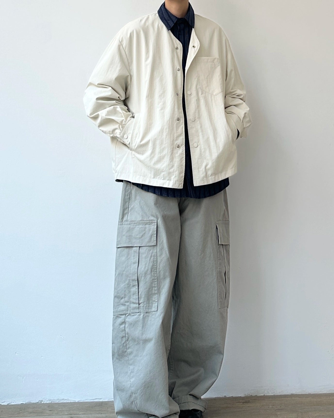 Minimal Silhouette Light Jacket N0918