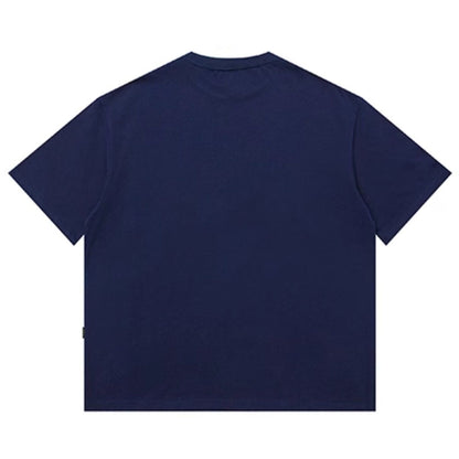 Front Print Crew Neck Half Sleeve T-Shirt N1092