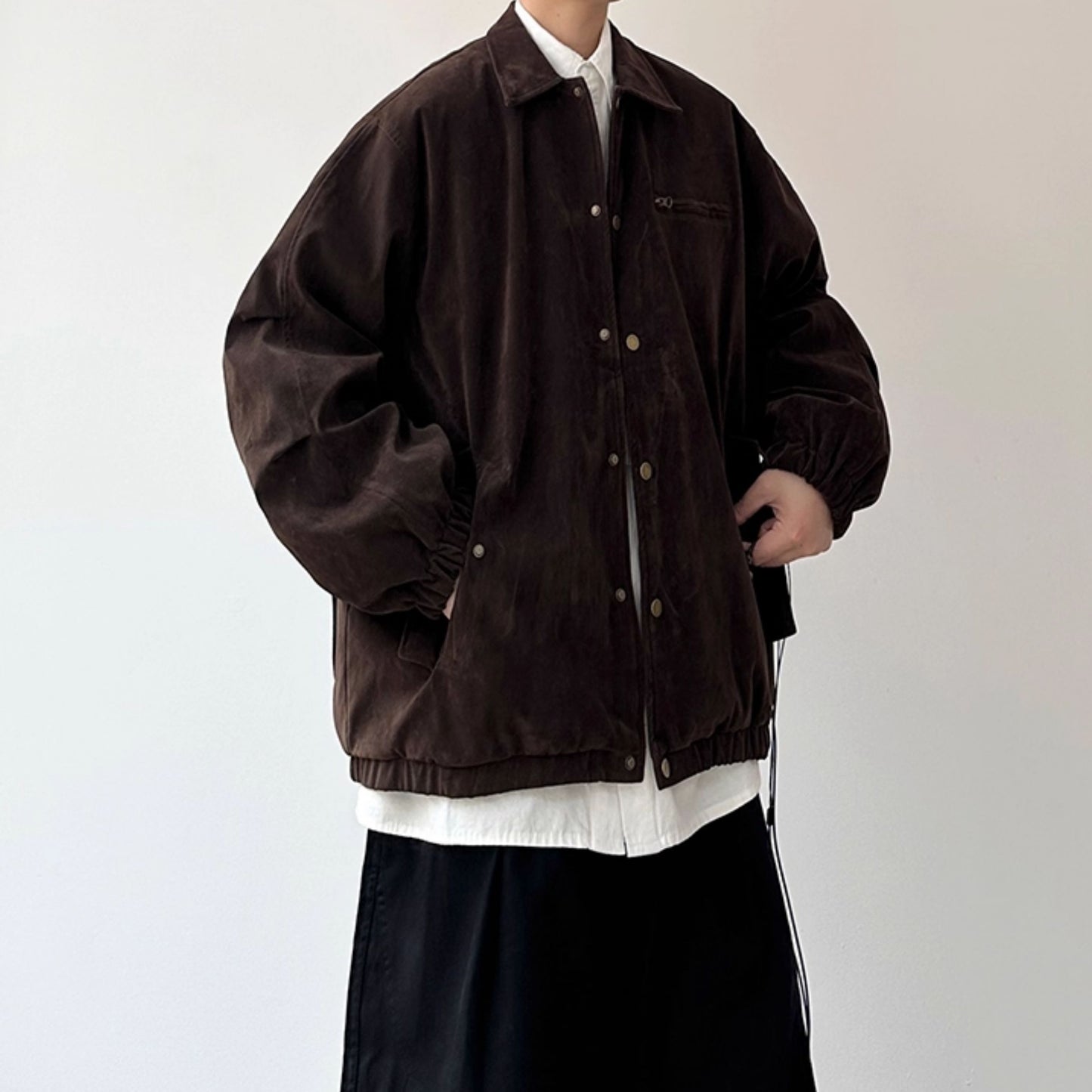 Vintage Like Suede Touch Jacket N0967