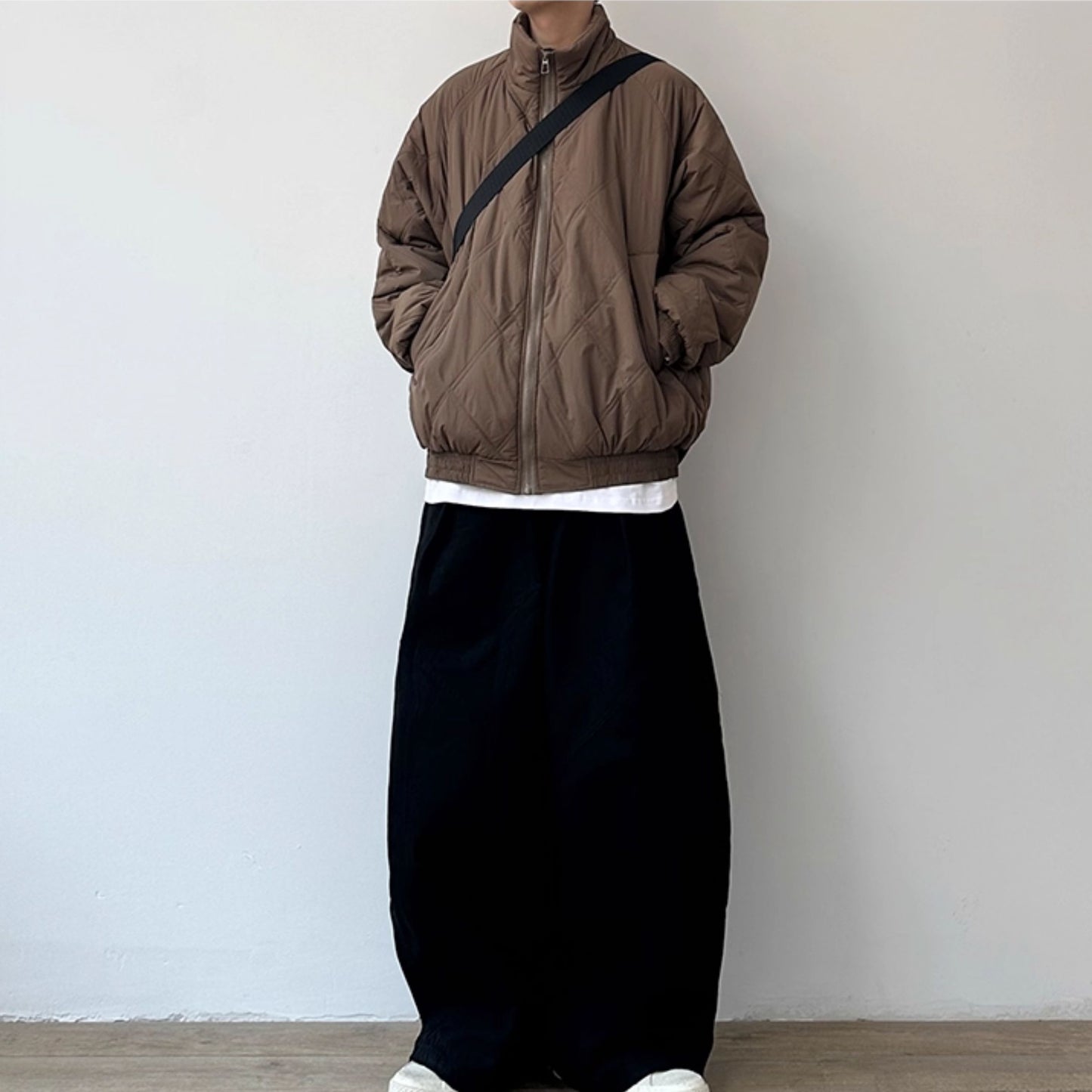 Soft Matte Quilting Jacket N0969