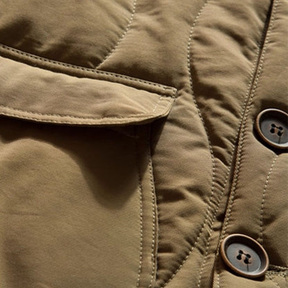 Military Line Quilting Jacket N0966