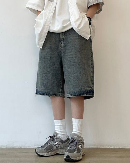 Straight Line Casual Jeans N0742