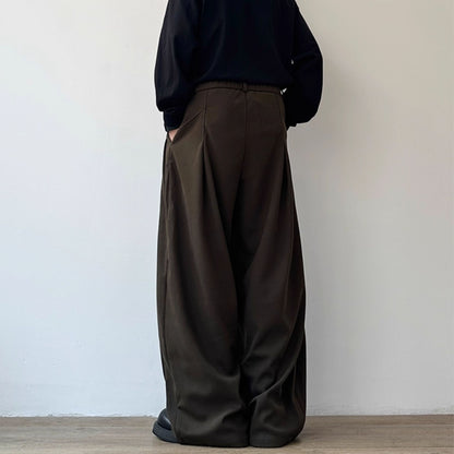 Volume Tuck Wide Cargo Pants N0958