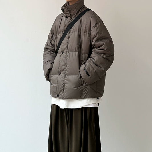 Volume Short Stand Collar Down Jacket N0959