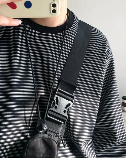 Border Relax Long Sleeve T-shirt N0943