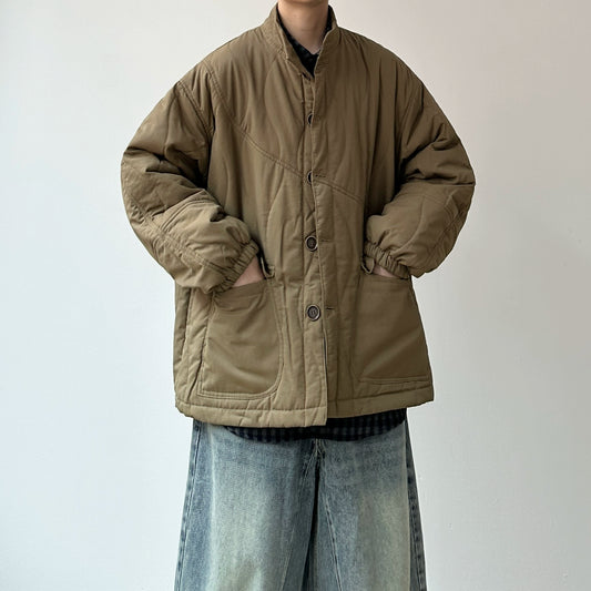 Military Line Quilting Jacket N0966