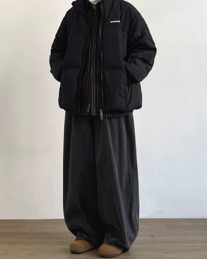 Retro Wide-Leg Denim Jeans N0683