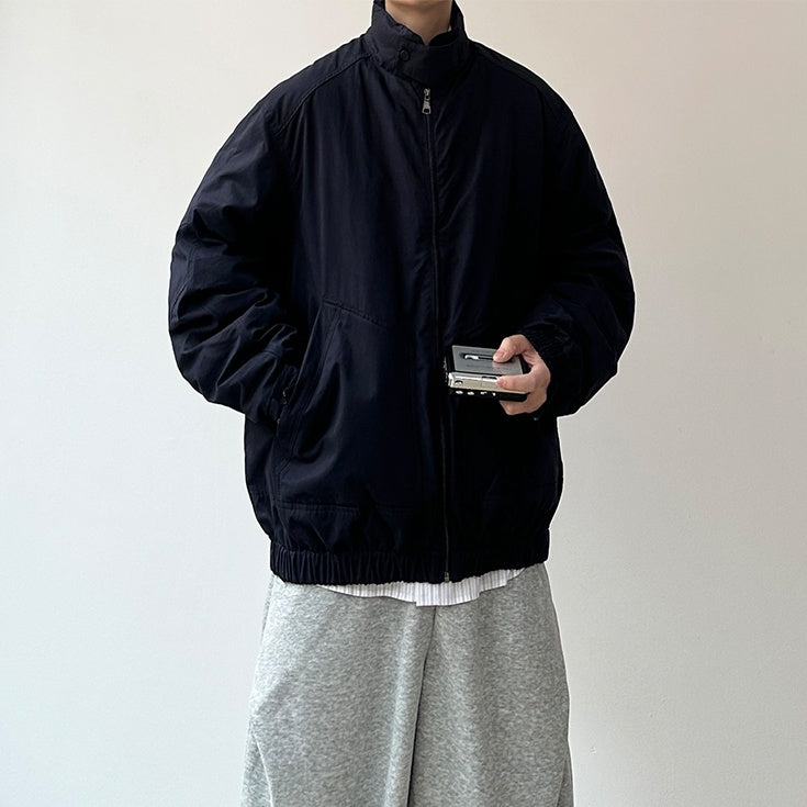 Volume Neck Short Blouson N0971