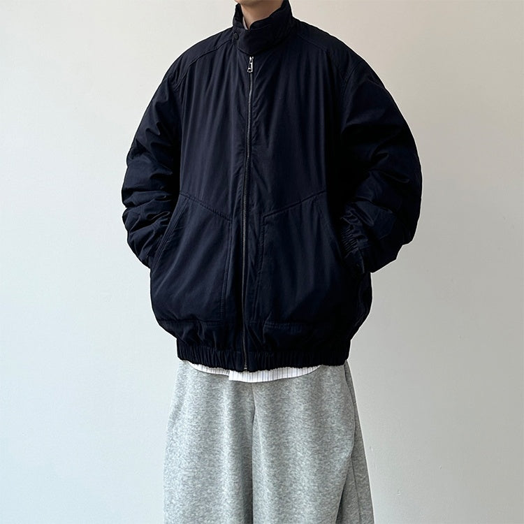 Volume Neck Short Blouson N0971